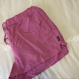 Pink Womens Patagonia Barely Baggies Shorts